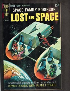 Space Family Robinson #36 ~ Crash Course w/Planet Three ~ 1969 (6.5) WH