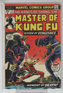 MASTER OF KUNG-FU (1974 MARVEL) #21 VG/FN A15415
