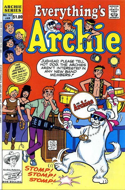 Everything's Archie #147 VG ; Archie | low grade comic The Archies Band