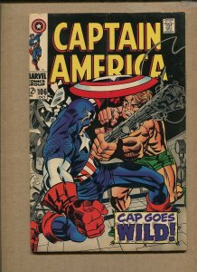 1968 Marvel Comics CAP #106 - Grade: 6.0/6.5 WH