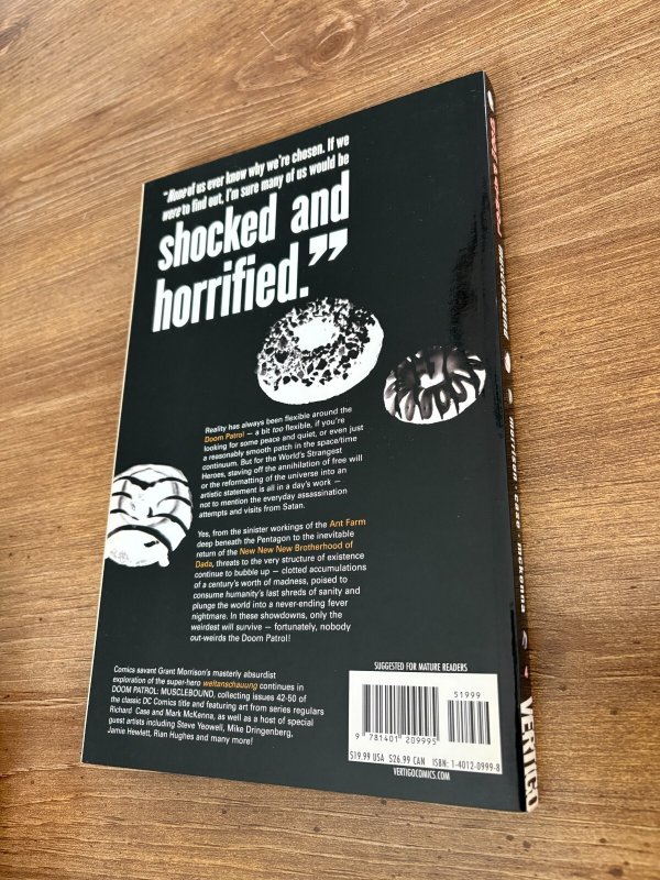 Musclebound Vol. # 4 Doom Patrol TPB Graphic Novel Comic Book Vertigo 7 J379