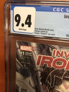 Invincible Iron Man (2017) #1 (CGC 9.4 WP)