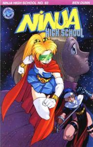 Ninja High School #93 VF/NM Malibu - save on shipping - details inside