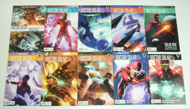 Doctor Solar, Man of the Atom #1-8 VF/NM complete series + FCBD + variant set