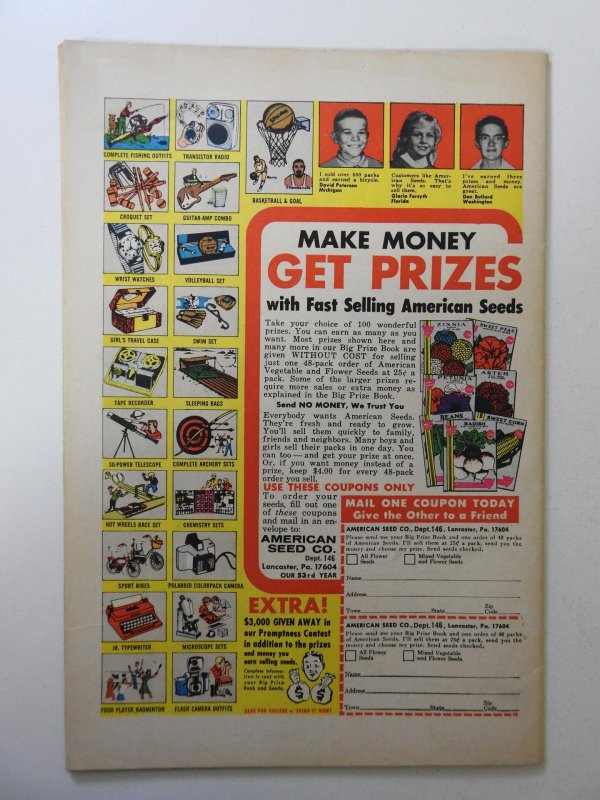 Monsters on the Prowl #11 (1971) VG Condition centerfold detached top staple