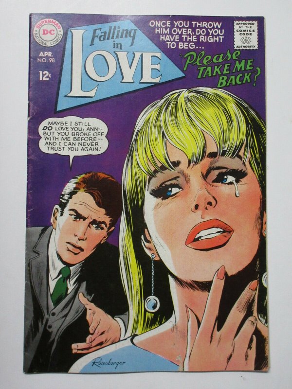 Falling in Love (April 1968) #98 Fine Please Take Me Back?