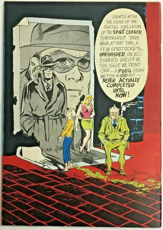 SPIRIT#2 VF 1973 WILL EISNER FIRST PRINT KITCHEN SINK BRONZE AGE COMICS