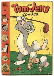 Tom and Jerry Comics #97 1952- golf cover G