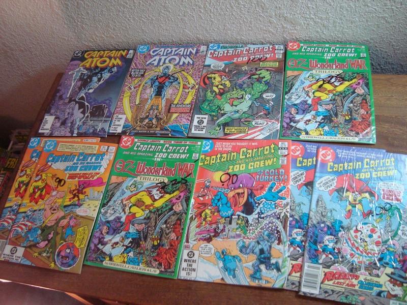 DC Captain Carrot & DC Captain Atom & Bronze age  19 book Lot F/VF+ (000J) 