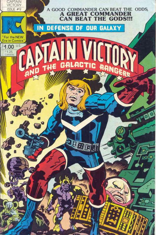 Captain Victory and the Galactic Rangers #9 VF/NM; Pacific | save on shipping -