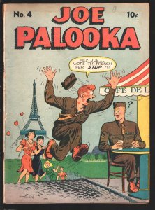 Joe Palooka #4  1942 - Life's Romances Pub. Co.  -VG- - Comic Book