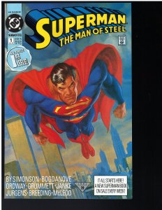 Superman: Man of Steel #1 (DC, 1991)