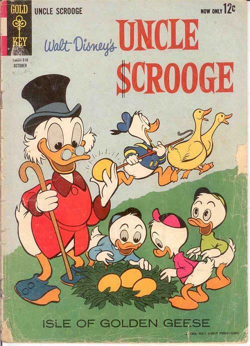 UNCLE SCROOGE 45 FAIR   October 1963 COMICS BOOK