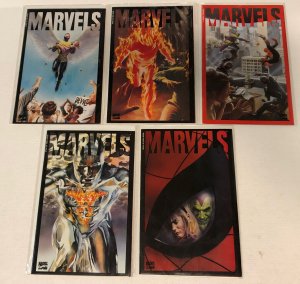 Marvel Book (1994) # 0-4 VF/NM Complete Set ~ Marvel Comics | Alex Ross