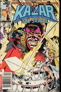 Ka-Zar the Savage #29 (1983) Ka-Zar