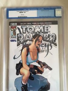 Tomb Raider Journeys #2 2002 CGC 9.8 Adam Hughes Cover