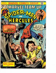 3 Marvel Team-Up Comic Books # 26 27 28 VG/FN Range Spider-Man Hulk Thor AH2