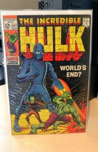 The Incredible Hulk #117 (1969) 4.0 VG