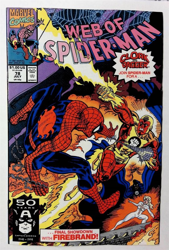 Web of Spider-Man, The #78 (July 1991, Marvel) FN