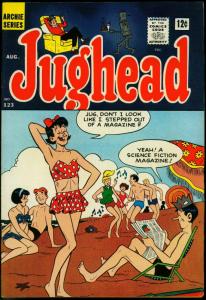 Archie's Pal Jughead #123 1965- Big Ethel cover- Samantha the witch appearance