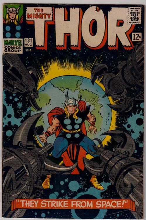 Thor #131 (Aug 1966, Marvel) VG/Fine condition Silver Age