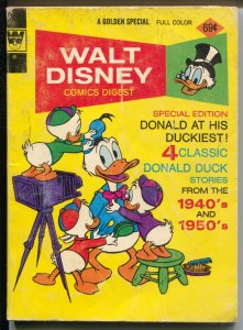 Walt Disney Comics Digest #44 1976-Whitman-Carl barks issue-reprints-VG-