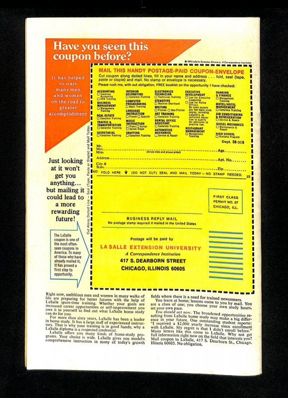 Marvel Spotlight #19 Son Of Satan!