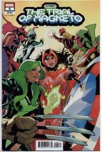 X-Men Trial of Magneto #5  1:25 Dodson Marvel Comics 2022 EB210