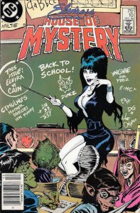 Elvira's House of Mystery #10 (Newsstand) FN ; DC | Penultimate Issue