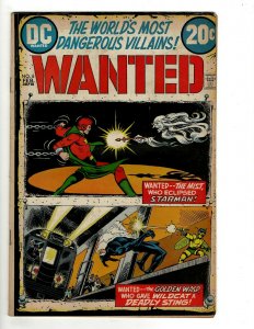 Wanted  6 VF DC Comic Book Wildcat Starman The Mist Golden Wasp Batman Atom EJ8