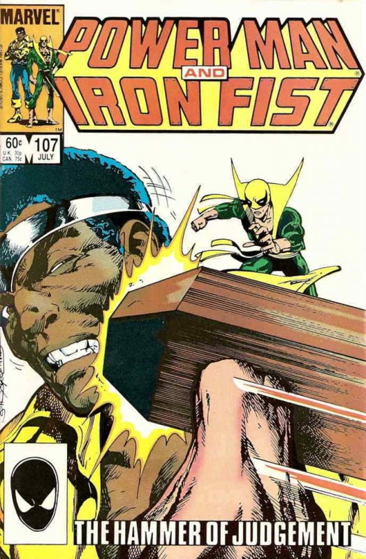 Power Man And Iron Fist #107 VF; Marvel | we combine shipping 