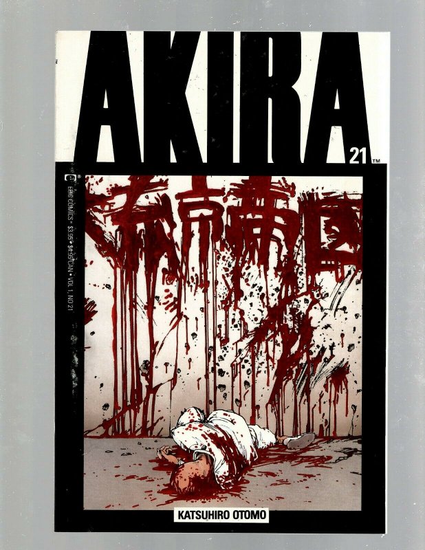 Lot Of 4 AKIRA Marvel Epic Comic Books # 18 19 20 21 Katsuhiro Otomo SB5