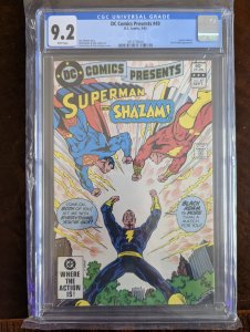 DC Comics Presents #49 Direct Edition (1982) CGC 9.2 HOT! Black Adam!