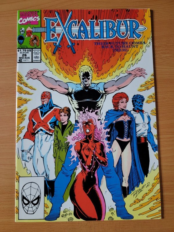 Excalibur #26 Direct Market Edition ~ NEAR MINT NM ~ 1990 DC Comics