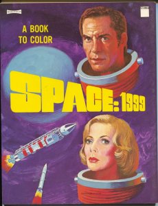 Space:1999 A Book To Color #C1863 1975-Canadian printing-unused file copy-VF 