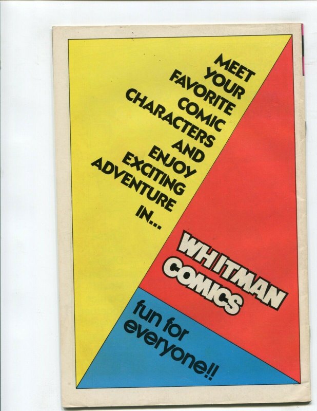 FLASH GORDON #37 (FN) WHITMAN COMICS!! MY FRIEND, MY KILLER!! 1982