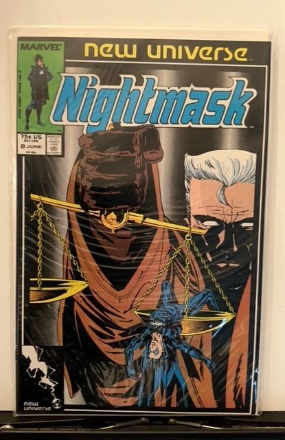 Lot of 2 Nightmask #8,9 (1987)
