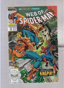 Web Of Spider Man #48 - 1st App Of The Demogoblin! (9.0/9.2) 1989