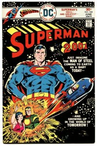 SUPERMAN #300 comic book 1976-DC COMICS-ROCKET COVER