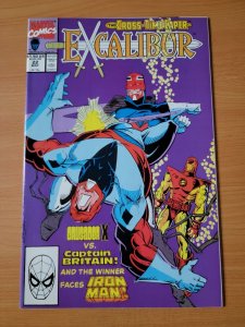 Excalibur #22 Direct Market Edition ~ NEAR MINT NM ~ 1990 DC Comics