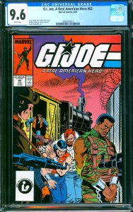 G.I. Joe A Real American Hero #62 Marvel Comics 1987 CGC 9.6