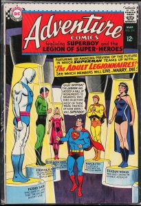 Adventure Comics #354 (1967) Legion of Super-Heroes