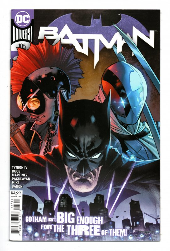 BATMAN #105 (2021) JORGE JIMENEZ | TRADE DRESS | MAIN COVER