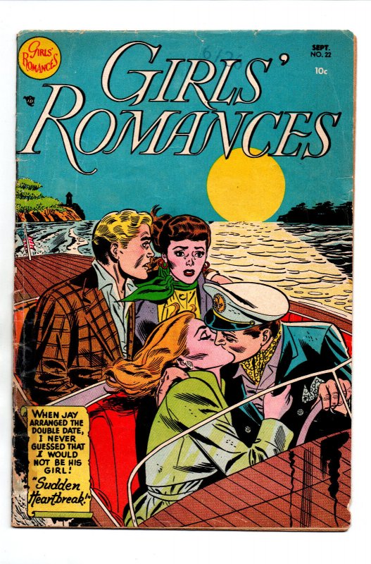 Girls' Romances #22 - Romance - DC Comics - 1953 - GD