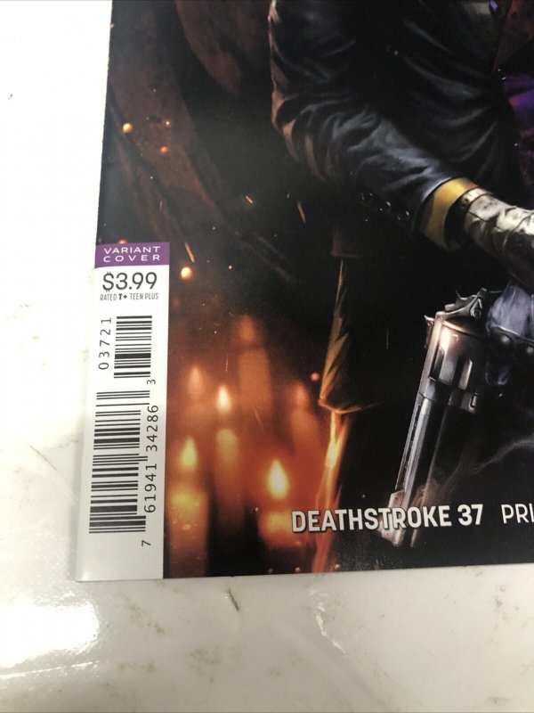 Deathstroke (2019) Variant Cover # 37 DC Comics • Priest • Pasarin • Paz • Cox
