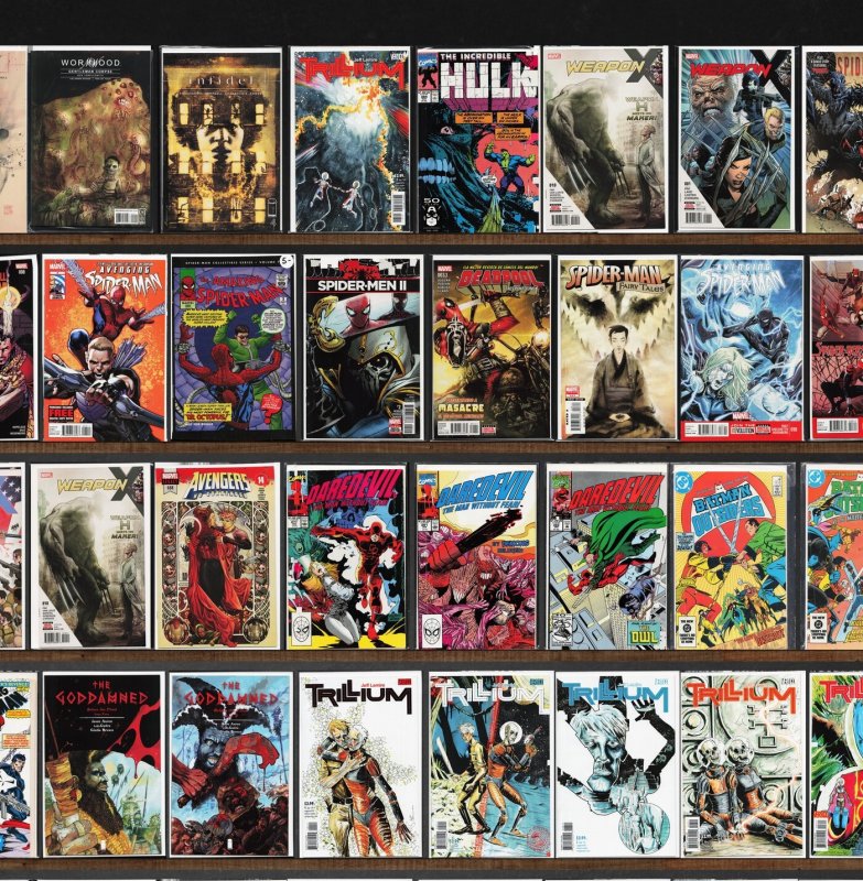 Huge Lot 150+ Comics with X-Men, Ultimate Comics Spider-Man, Weapon X & More!