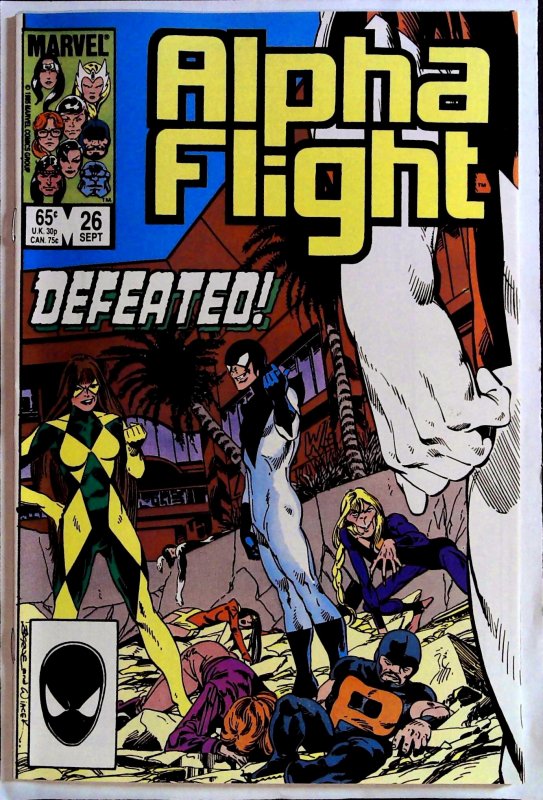 Alpha Flight #26 (1985)