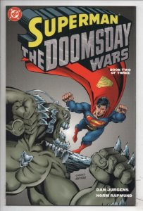 SUPERMAN DOOMSDAY WARS #2, NM, Dan Jurgens, 1998, more DC in store