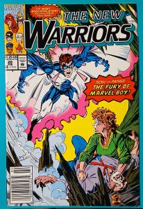 The New Warriors #20 (1992) MCU Secret Wars Thunderbolts Avengers X-Men