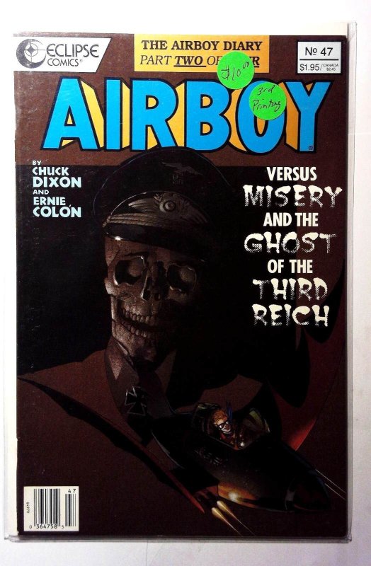 Airboy #47 (1989) Eclipse Comics 1st Print Comic Book